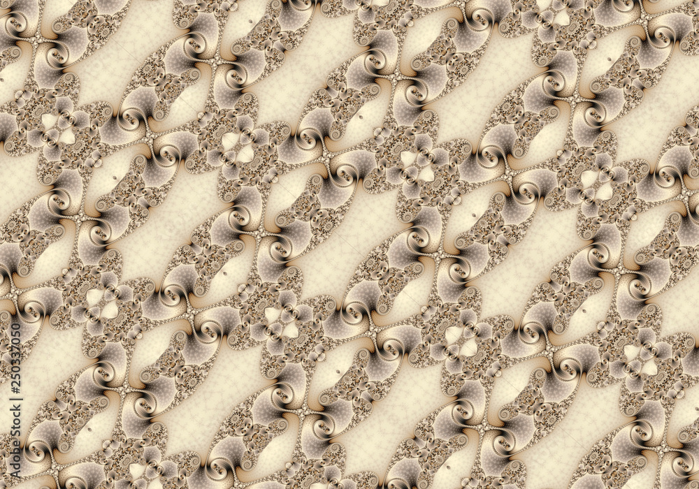 Poster abstract computer generated unique smooth bright colorful fractal patterns background