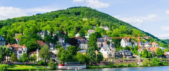 Panorama Heidelberg Stadtberg