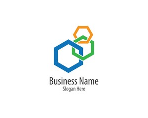 Corporate logo template vector icon illustration design