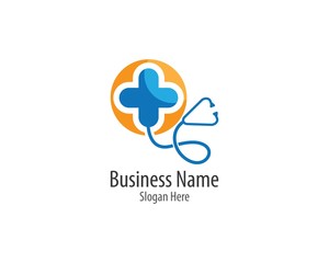 Medical logo template illustration