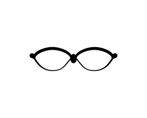 Glasses logo icon illustration