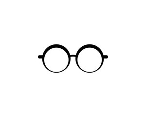 Glasses logo icon illustration