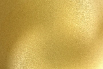 Abstract background, reflection rough gold floor texture