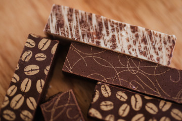 turron chocolate and coffee