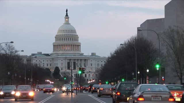 Capitol Building in Washington DC United States