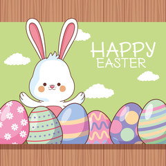 Happy easter card