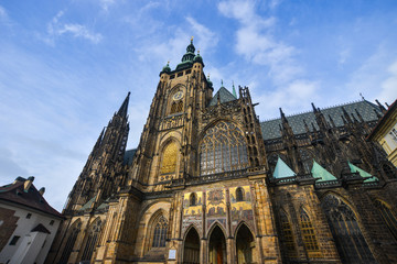Fototapeta premium St. Vitus Cathedral in Prague Castle