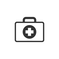 Obraz premium First aid icon design template vector isolated
