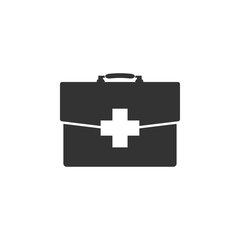 First aid icon design template vector isolated