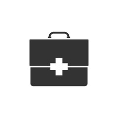 First aid icon design template vector isolated