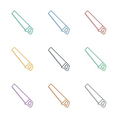 saw icon white background