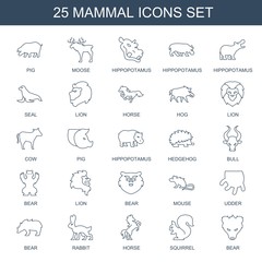 mammal icons