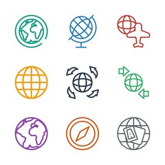 geography icons