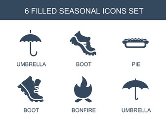 6 seasonal icons