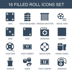 roll icons