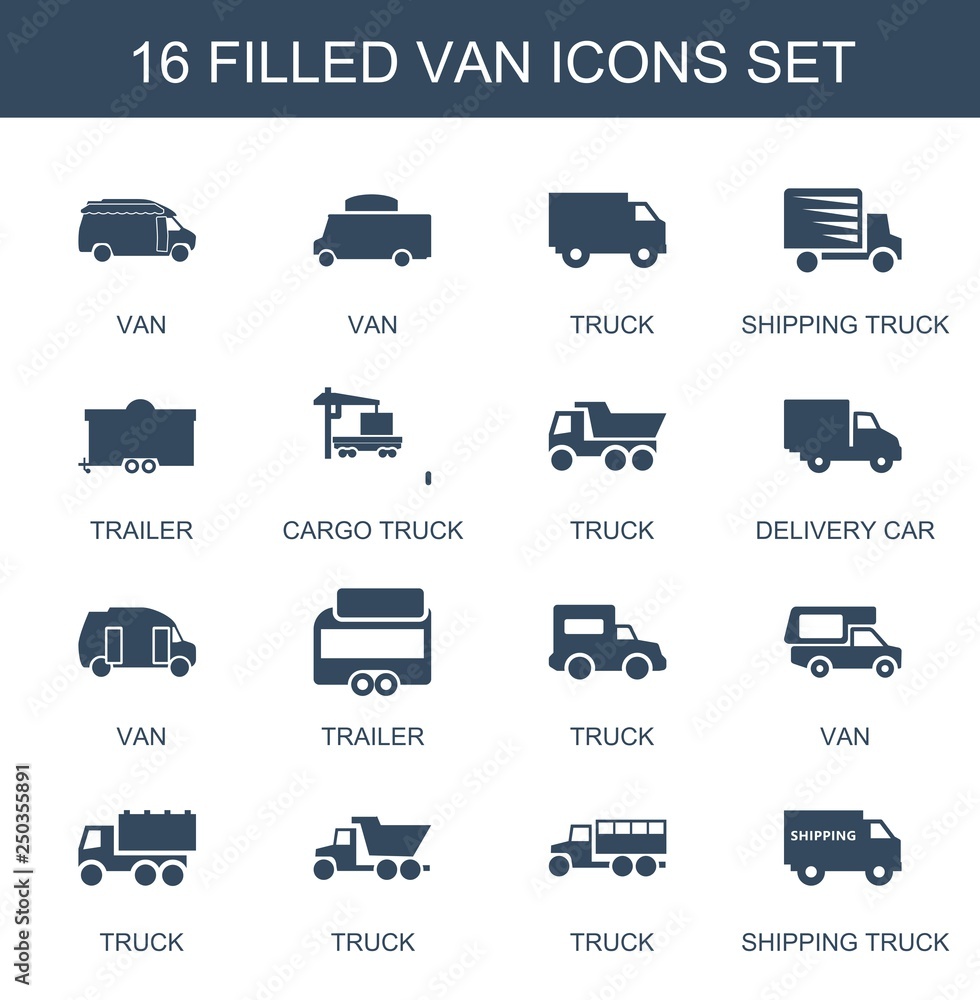 Poster van icons