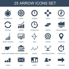 25 arrow icons