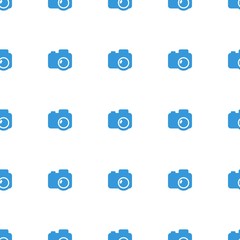 camera icon pattern seamless white background
