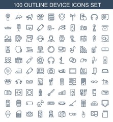 100 device icons