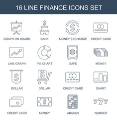 finance icons
