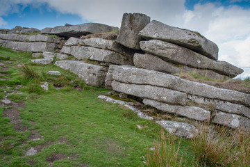 Rough Tor is a tor on Bodmin Moor, near St Breward, Cornwall, UK. The Summit is 1313 ft above mean sea level and therefore the second highest point in Cornwall. © Thomas Marchhart