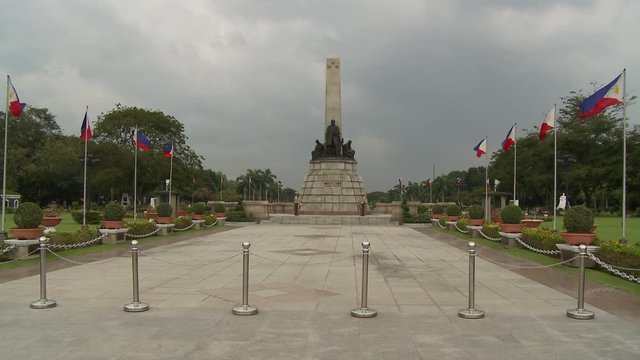 Rizal Monument in Manila Philippines