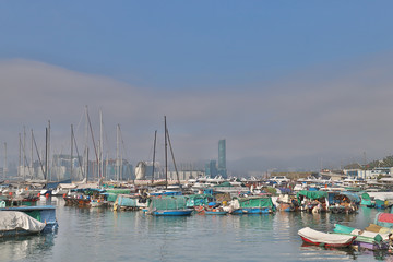 A Causeway Bay Typhoon Shelter, Hong Kong