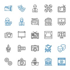 video icons set