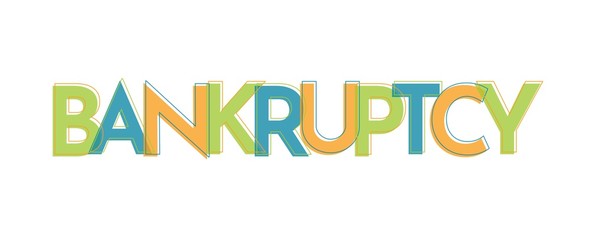Bankruptcy word concept