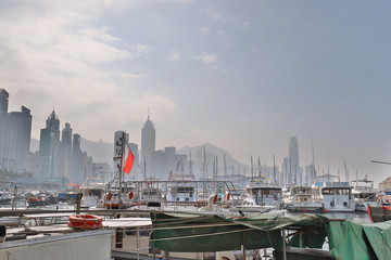 A Causeway Bay Typhoon Shelter, Hong Kong