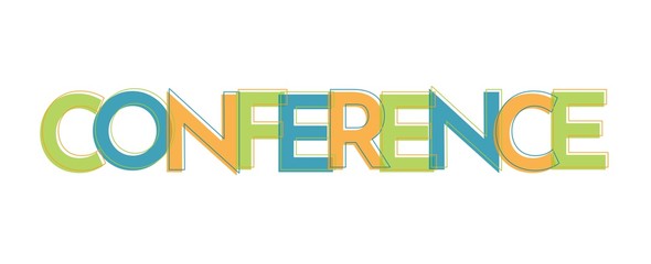 Conference word concept