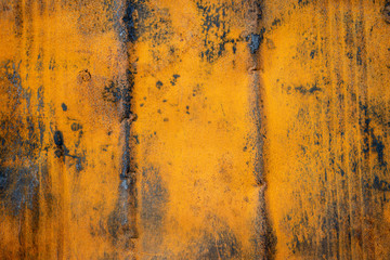 Yellow textured metallic  background