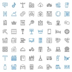 service icons set