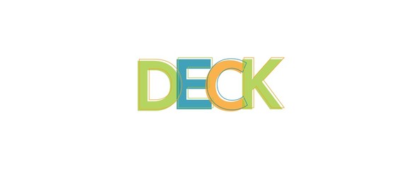 Deck word concept