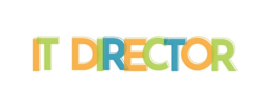 IT Director word concept