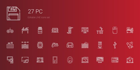 pc icons set