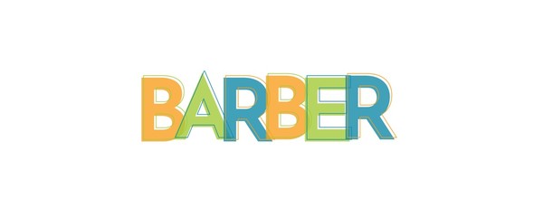 Barber word concept