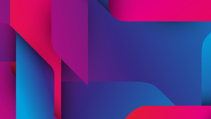 kolorowe wstęgi tło wektor © Rzoog