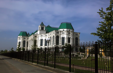 Astrakhan State Opera and Ballet Theater. landmark of Astrakhan opened in 1996. Tourist attraction.