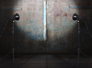 studio in old room