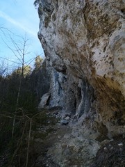 Bärenschützklamm Prügelweg im Winter