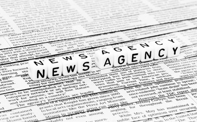 Fototapeta premium News agency