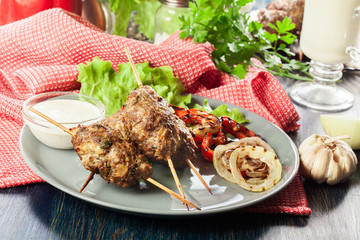 Tasty kofta kebab