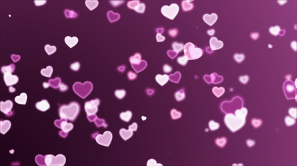 Abstract background with heart