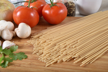 Spaghetti ingredients