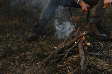 The fire that is blazing