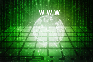 2d rendering WWW" Text, Global