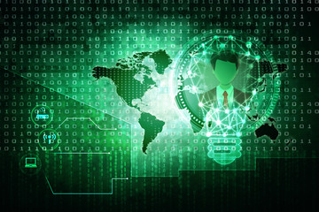 Obraz premium 2d illustration bulb future technology, innovation background, creative idea concept 