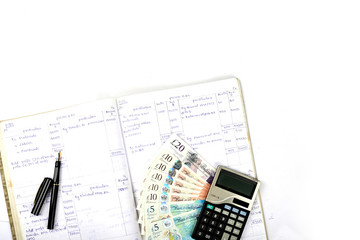accountancy bank, banking, British currency, Budget, Business, Business finance and industry, Calculating, Calculator, Coin, Concept, Concept, Currency, Isolated, Data, Economy, Finance, Finance, Econ