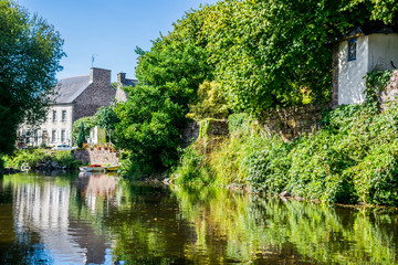 Obraz premium Pontrieux, Côtes-d'Armor, Bretagne, France.